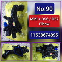 Thermostat with Housing 11538674895 11537588876 11537647305 11537647751 11538671513 Compatible With MINI R56 R57 Tag-E-90