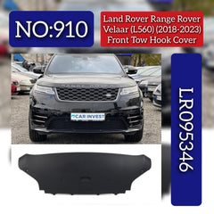 Front Bumper Tow Hook Cover LR095346 Compatible With Land Rover Range Rover Velar - L560 (2018-2023) Tag No.910