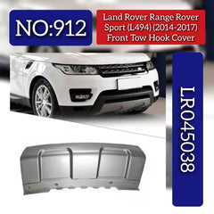 Front Bumper Tow Hook Cover LR045038 LR095428 Compatible With Land Rover Range Rover Sport - L494 (2014-2017) Tag No.912