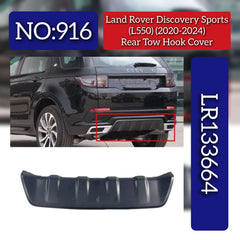 Rear Bumper Tow Hook Cover LR133664 Compatible With Land Rover Discovery Sport - L550 (2020-2024) Tag No.916