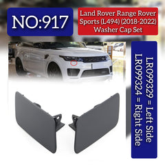 Washer Cap Set Left LR099329 & Right LR099324 Compatible With Range Rover Sport - L494 (2018-2022) Tag No.917