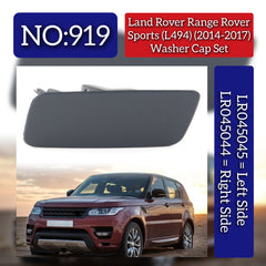 Washer Cap Set Right LR045044 & Left LR045045 Compatible With Range Rover Sport - L494 (2014-2017) Tag No.919