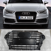 Show Grill 8V5853651H3FZ Compatible With AUDI A3 8V (2014-2016) Tag No.91