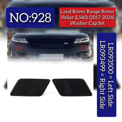 Washer Cap Set Right LR093499 & Left LR093500 Compatible With Range Rover Velar L560 (2017-2024) Tag No.928