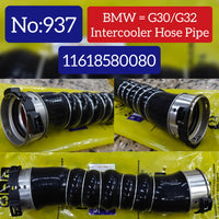 InterCooler Hose Pipe 11618580080 Compatible With BMW (G30) (G32) Tag No.937
