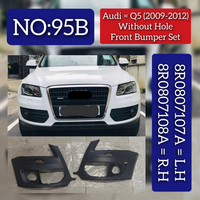 Front Bumper (Without Hole) Left 8R0807107A Right 8R0807108A Compatible With AUDI Q5 (8RB) Tag No.95B