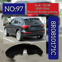 Rear Left Fender Linning 8R0810171C Compatible With AUDI Q5 8R Tag No.97
