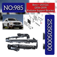 Radiator Support Bracket 2535050000 Compatible With Mercedes-Benz GLC Class W253 (2016-2019) Tag No.985