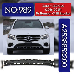 Front Bumper Grill Bracket 2538852200 Compatible With Mercedes-Benz GLC-CLASS W253 (2016-2019) Tag No.989