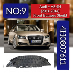 Front Bumper Sheild 4H0807611 Compatible With Audi A8 (2011-2014) Tag No.9