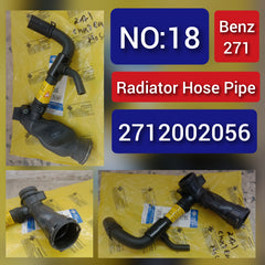 Radiator Hose Pipe 2712002056 Compatible With MERCEDES BENZ C-CLASS W204 & E-CLASS W212 Tag-H-18