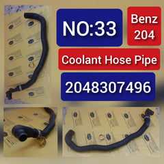Coolant Hose Pipe 2048307496 Compatible With Mercedes- Benz C-CLASS W204 & E-CLASS W212 Tag-H-33