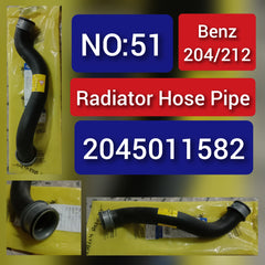 Radiator Hose Pipe 2045011582 A2045011582 for Mercedes-Benz E250 C-CLASS W204 & E-CLASS W212 Tag-H-51
