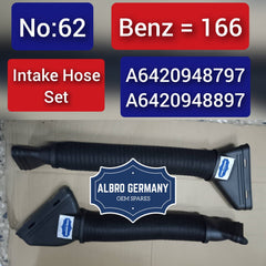 Intake Hose Pipe A6420948797 A6420948897 A6420946797 A6420946897 Left & Right Compatible With Mercedes Benz GLS X166 Tag-H-62