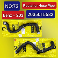 Radiator Hose Pipe 2035015582 Compatible with MERCEDES-BENZ C-CLASS W203 Tag-H-72