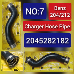 Charger Hose Pipe 2045282182 2125280000 A2125280000 A2045282182 Compatible With Mercedes C-Class W204 & E-Class W212 Tag-H-07