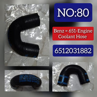 Coolant Hose Pipe 6512031882 A6512031882 For MERCEDES-BENZ A-CLASS W176 & B-CLASS W246, C-CLASS W204 205 & E-CLASS W212, GLA-CLASS X156 Tag-H-80