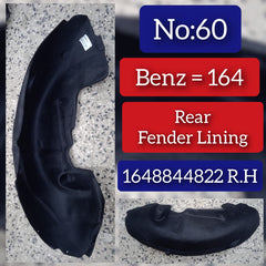 Rear Right Fender Liner 1648844822 A1648844822 Compatible With MERCEDES-BENZ GL-CLASS W164 Tag-FEM-60