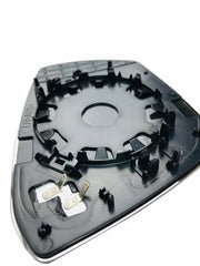 Side Mirror Glass Set Left 5E0857521C & Right 5E0857522C Compatible With SKODA Octavia (2013-2017)