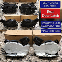 Rear Left Door Lock Actuator 5E0839015A Compatible With SKODA OCTAVIAN (New Model)