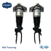 Front Left Air Suspension Shock Absorber Strut 7L6616039D 7L6616039A 7L6616039E Compatible With AUDI Q7 (4LB) & PORSCHE CAYENNE (9PA) & VW TOUAREG (7LA, 7L6, 7L7)