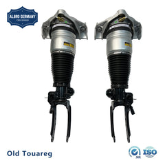 Front Left Air Suspension Shock Absorber Strut 7L6616039D 7L6616039A 7L6616039E Compatible With AUDI Q7 (4LB) & PORSCHE CAYENNE (9PA) & VW TOUAREG (7LA, 7L6, 7L7)