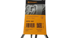 Multi Rib Belt 6DPK1697 11287800341 Compatible With BMW 3 (E90), 3 Convertible (E93) (CONTINENTAL)