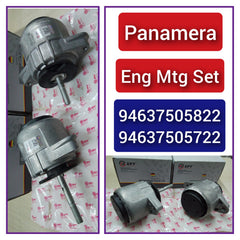 Engine Motor Mount Set Compatible With PORSCHE PANAMERA 970 Engine Motor Mount Left 94637505722 & Right 94637505822
