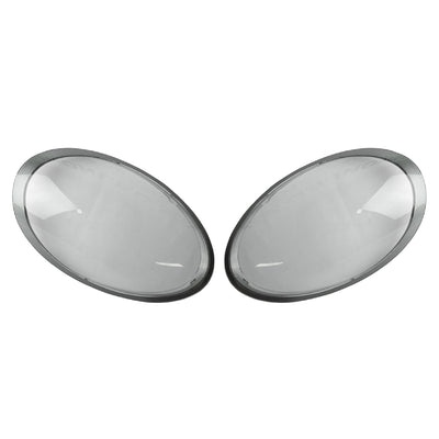 Front Headlight Glass Gray Compatible with Porsche 911 (2011 - 2018).