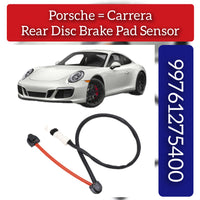 Rear Brake Pad Sensor 99761275400 99761275402 Compatible With AUDI PORSCHE CARRERA