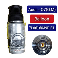 Front Left Air Suspension Air Spring 7L8616039D 7L8413031D 7L8413031H 7L8413031L 7L8413031M Compatible With AUDI Q7 (2005-15)