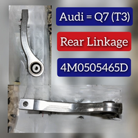 Rear Axle Sway Bar End Stabilizer Link Right & Left 4M0505465D Set Compatible With AUDI A6 A7 Q7 Q8