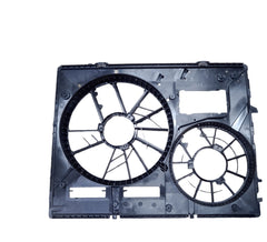 Cooling Radiator Fan Assembly Base 7L0121207 Compatible With AUDI Q7 (4LB) & VW TOUAREG (7LA, 7L6, 7L7)