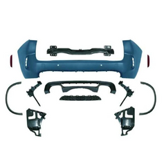 A To Z Compatible With BMW X5 F15 (2014-2019) Rear Bumper Upgrade Convert To M Sport Mp M Performance M Sport X5m Body Kit Wheel Arch F15-005 Gc CC-9340 (Shipping Cost Not Included In Price)