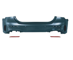 A To Z Compatible With Mercedes Benz A Class W177 (2018-2024) Rear Bumper Upgrade Convert To Amg Amg45s Bumper Body Kit For Hatchback Car GC W177-004 Hatchback CC-9468 (Shipping Cost Not Included In Price)