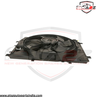 Radiator Cooling Fan Assembly 2045000393 Compatible With Mercedes Benz W204 W400
