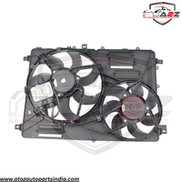 Radiator Fan Assembly LR044833 LR100366 Compatible With Land Rover Discovery Sport (L550) & Land Rover Range Rover Evoque (L538)
