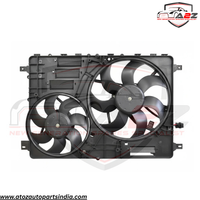 Radiator Fan Assembly LR044833 LR100366 Compatible With Land Rover Discovery Sport (L550) & Land Rover Range Rover Evoque (L538)