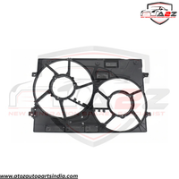 Radiator Fan Assembly Base 3Q0121205 5Q0959455BJ 5Q0959455AH Compatible With Volkswagen Passat B8 (2015-2019)