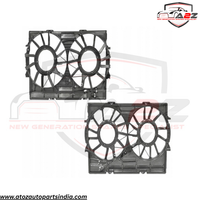 Engine Radiator Cooling Fan Assembly 4H0121207C Compatible With AUDI A8 4H