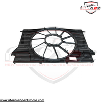 Engine Radiator Cooling Fan Assembly 8W0121207B Compatible With AUDI A4 B9 (8W2, 8WC) | A4 / S4 A5 Convertible (F57, F5E) | A5 / S5