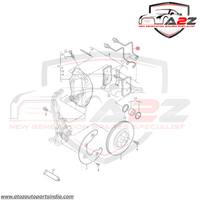 Front Brake Pad Wear Sensor 8R0615121 Compatible With AUDI A6 C7 4G2, 4GC | A6 / S6 & Q5 8RB