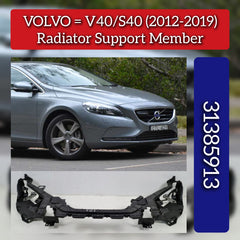 Radiator Support Member 31416490 31385913 31299365 Compatible With VOLVO V40/S40 (2012-2019)