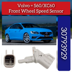 Front Right ABS Wheel Speed Sensor 31423572 30793929 32373144 Compatible With VOLVO S60 II (134) & S60 II Cross Country (134) & S80 II (124) & XC60 I SUV (156)
