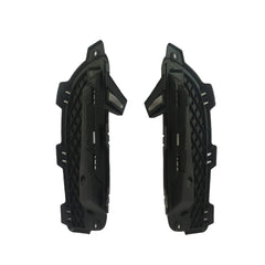 Fog Lamp Cover Left C2D5681 & Right C2D5671 & Fog Lamp Chrome Right C2D3571 & Left C2D3570 Compatible With Jaguar XJ L