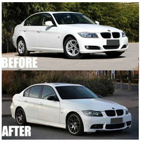 Front Bumper Body Kit Compatible With BMW 3 Series E90 ( 2005-2008 ) To M Sport M3 Upgrade |(Shipping Cost Not Included In Price)