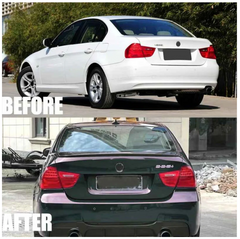 A TO Z Compatible With Bmw 3 Series E90 Lci (2005-2012) Rear Bumper Upgrade Convert To M Sport Mt M Tech Bodykit Bumper E90-005 Gc CC-9154 (Shipping Cost Not Included In Price)