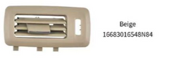 Mercedes GL Class W166 GLS W166 Beige Roof Top AC Vent Grille 1668301554 1668301654