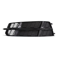 Fog Lamp Cover (Black Chrome) Left 4G0807681AN & Right 4G0807682AN Compatible With AUDI A6 C7 2016-2018 Tag No.34