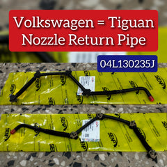 Fuel Injector Return Line Pipe 04L130235J 04L130235N Compatible With AUDI A3 Q3 & SKODA KODIAQ I (NS6, NS7, NV7)